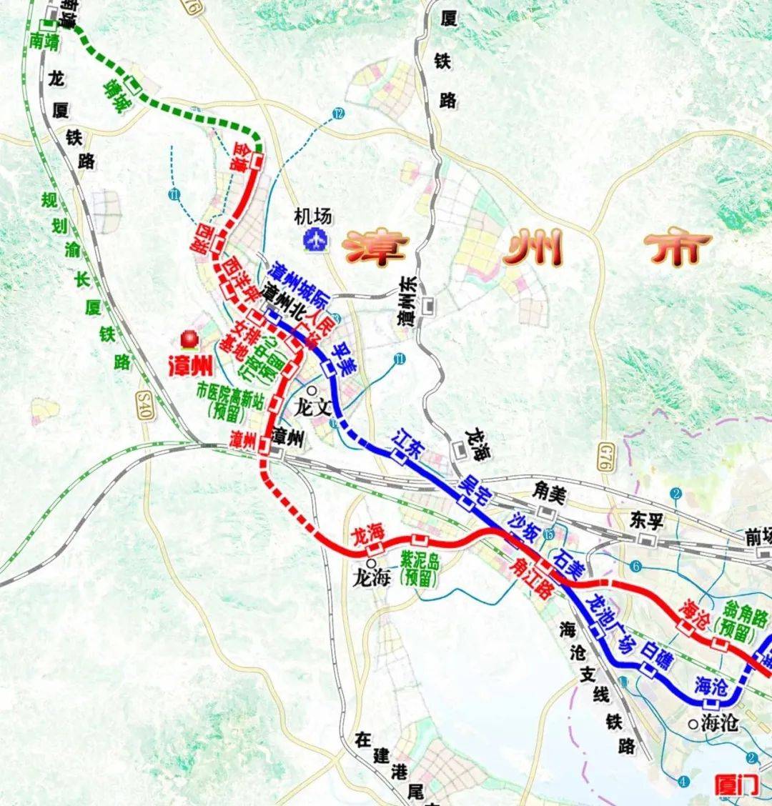 泉州輕軌最新規劃圖揭曉，塑造未來城市交通新面貌